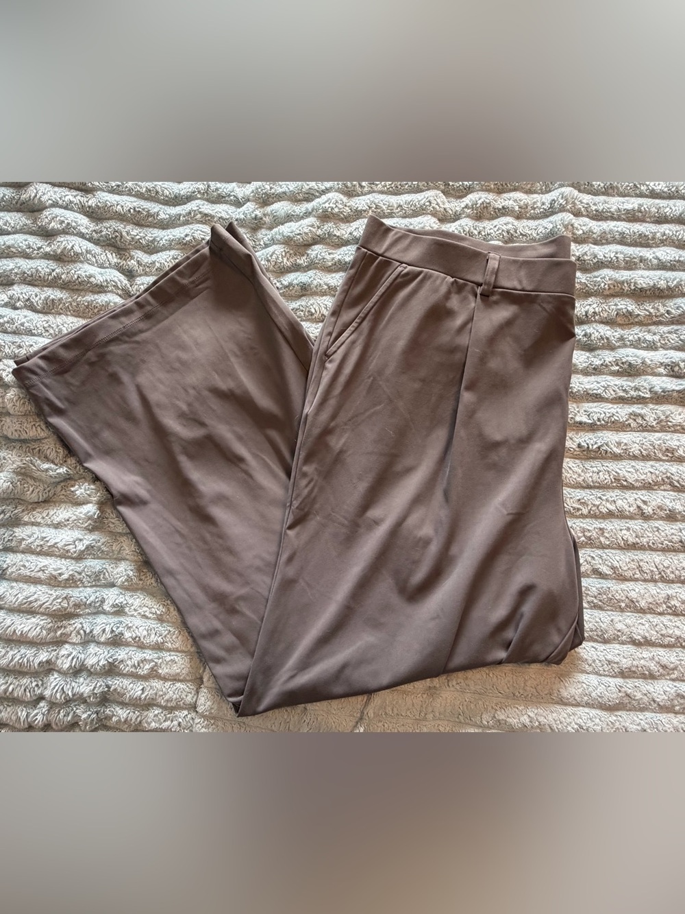 Bobeau Gray Wide Leg Pull-On Pants 2X Stretch Career Office Work Trousers - Picture 4 of 8